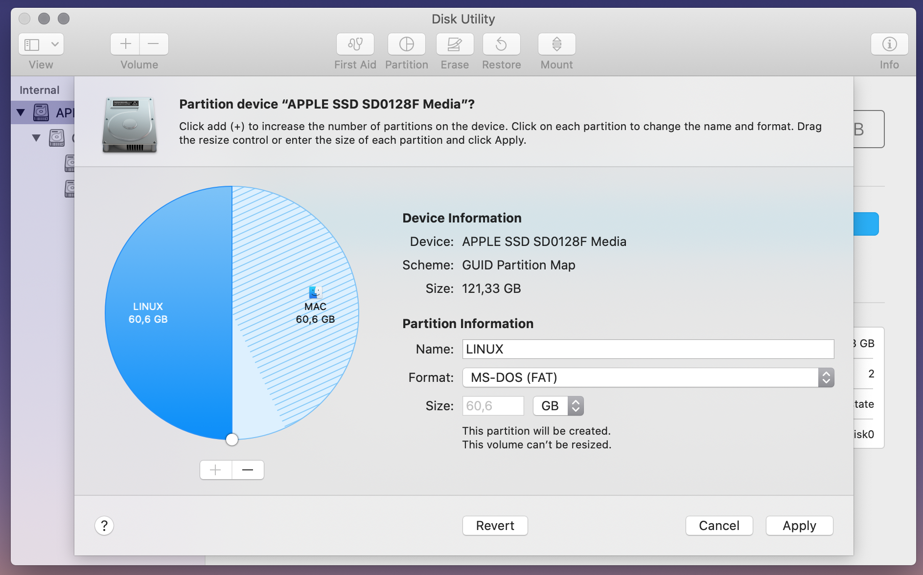 Linux partition